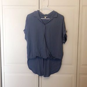 Light blue dressy T-shirt